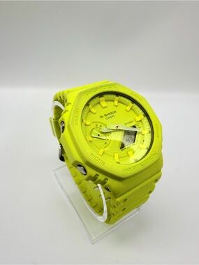 Casio G-Shock GA-2100-9A9 Neon Yellow Watch